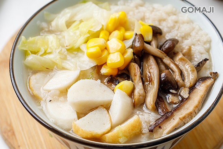 古早味鮮菇鹹粥