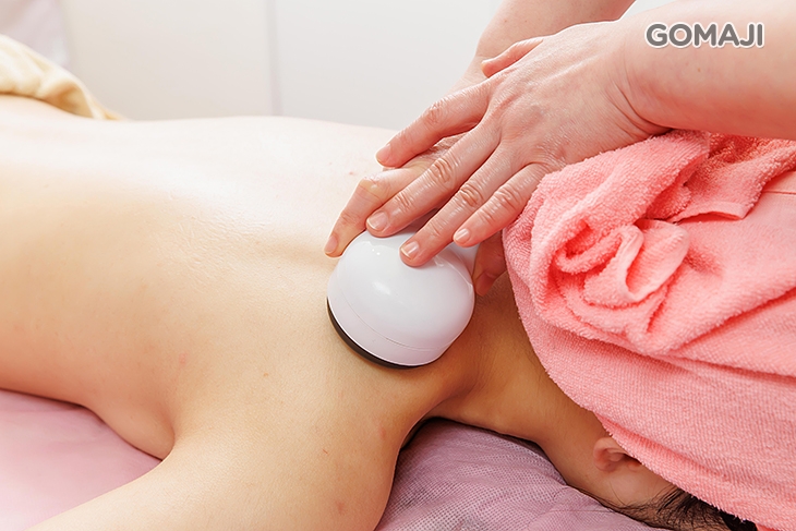 石墨稀熱灸加強上背三焦經絡舒通