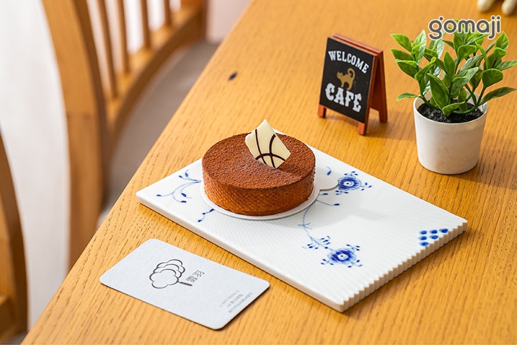 榛果生巧克力塔