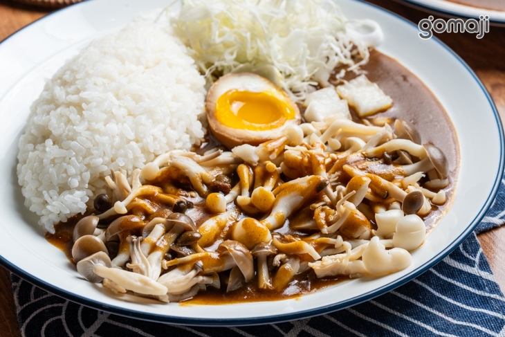 野菜菇菇咖喱飯
