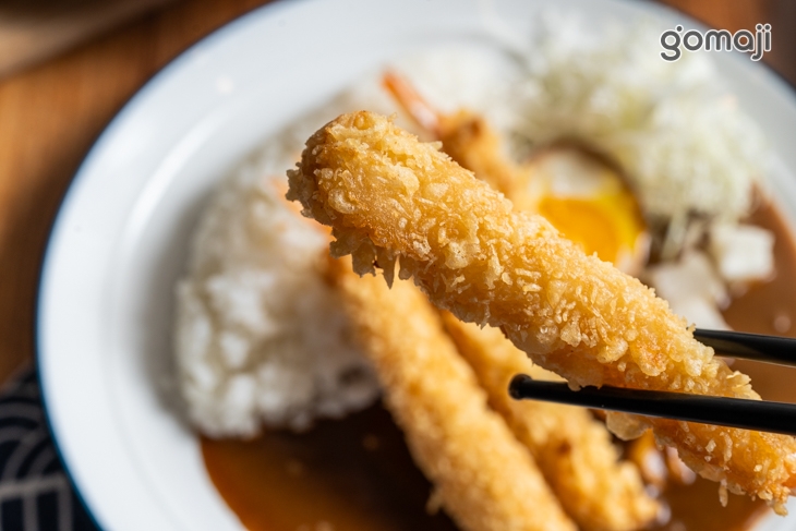炸蝦咖喱飯