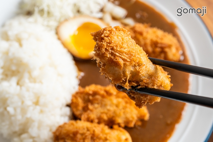 炸牡蠣咖喱飯