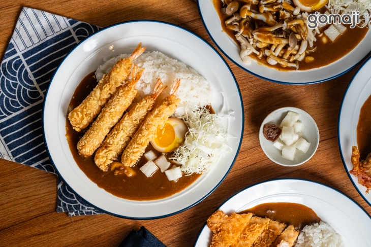炸蝦咖喱飯