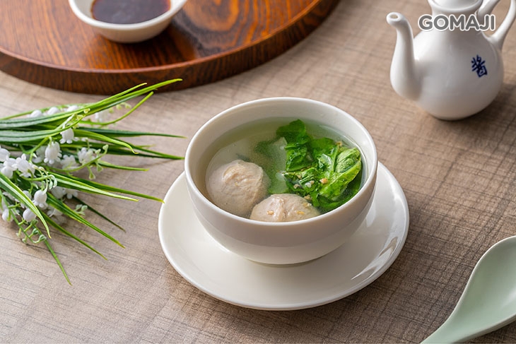 青菜貢丸湯
