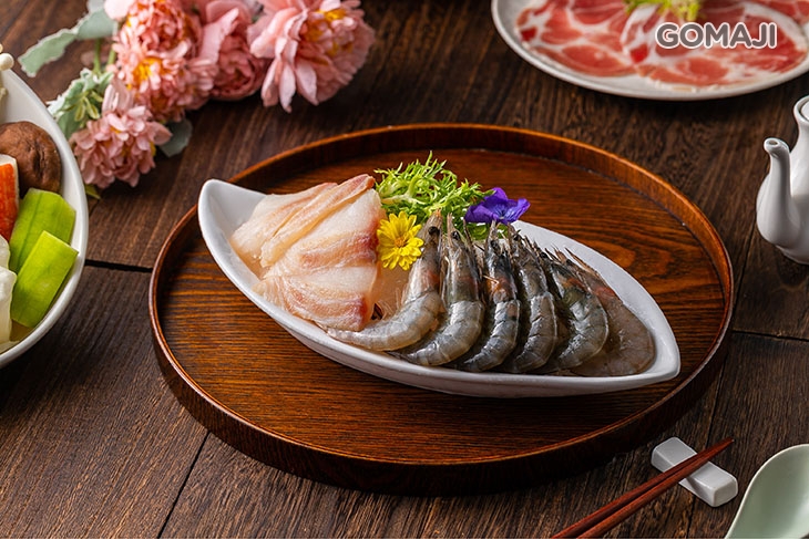 鯛魚片/小白蝦
