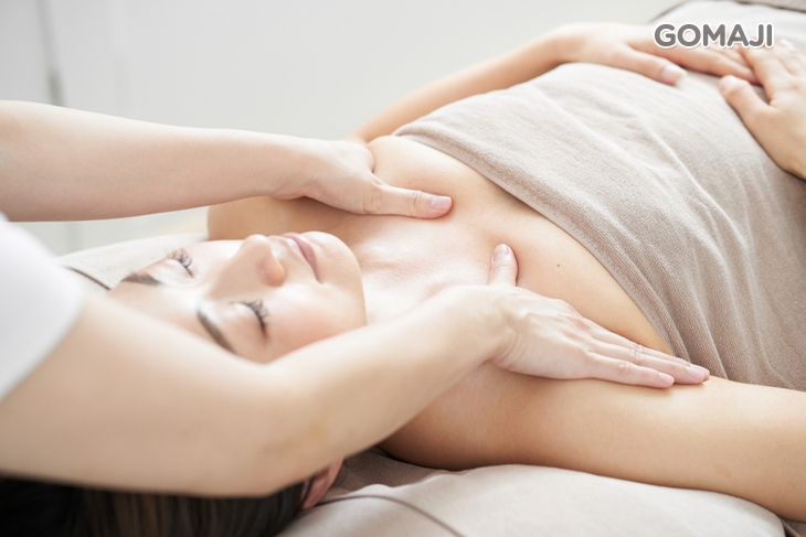 女神雕塑局部美體SPA