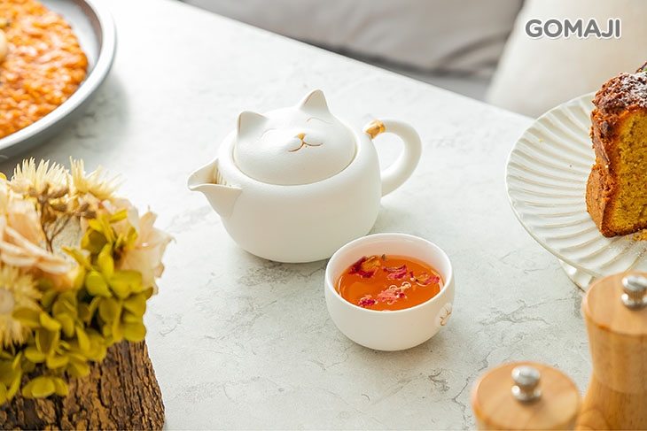 玫瑰花語水果茶