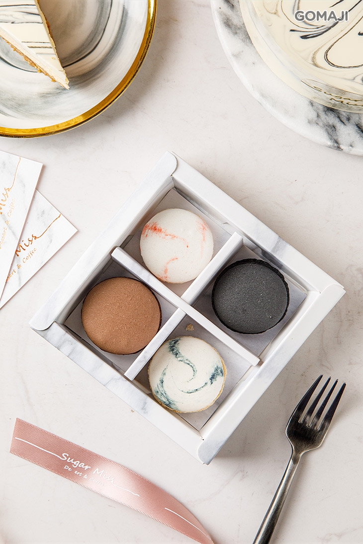 馬卡龍四入禮盒組