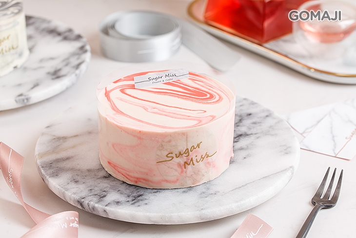 4吋玫瑰大理石乳酪蛋糕 