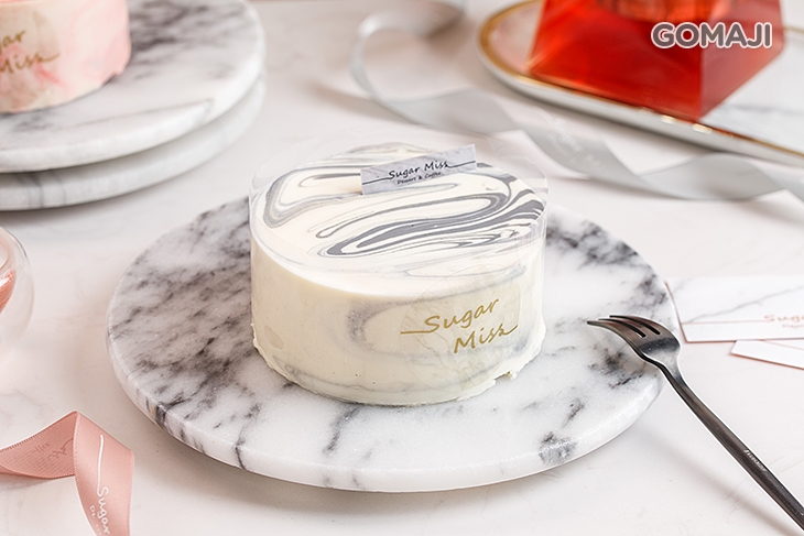 4吋黑白大理石乳酪蛋糕