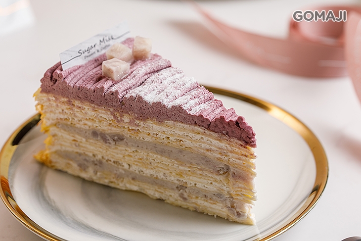 紫芋香提千層蛋糕 