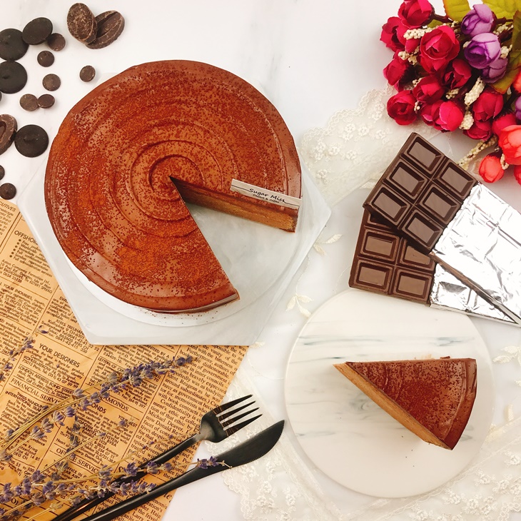 法芙娜巧克力六吋千層蛋糕