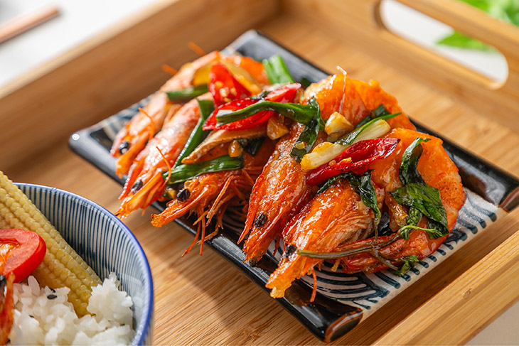 白飯殺手三杯蝦