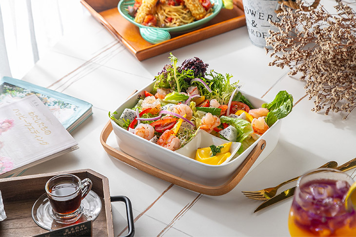 蝦蝦朵朵蔬果沙拉