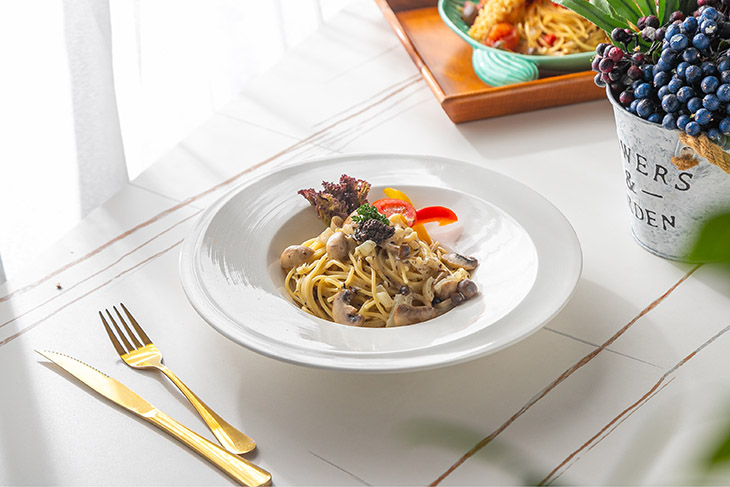 黑松露奶油野菇義大利麵