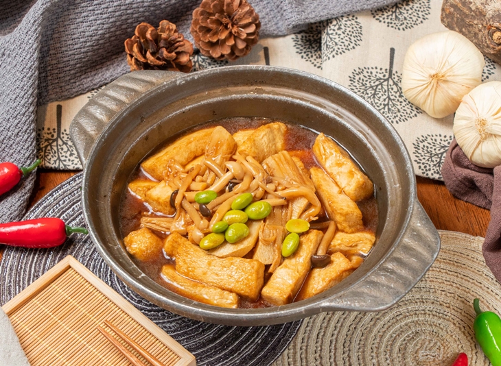 筍香豆腐煲