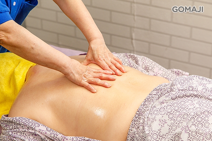 全身精油肌肉深層油推經絡通順舒痠按摩