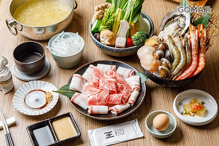 伊比利黑毛豚－五花及梅花(西班牙)、加價海鮮盤 