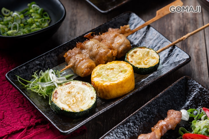 培根滾金菇、櫛呱呱呱