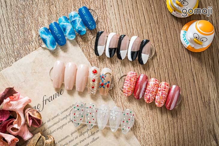 手部精緻造型設計凝膠美甲30選1