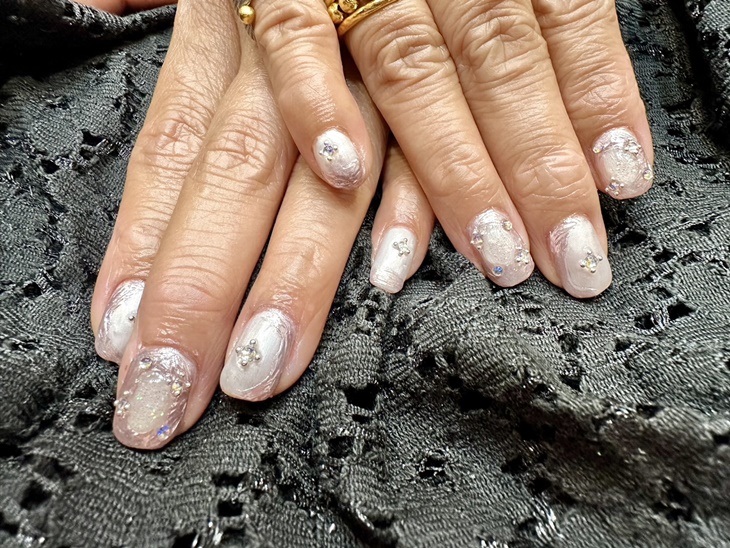 手部精緻造型設計凝膠美甲30選1