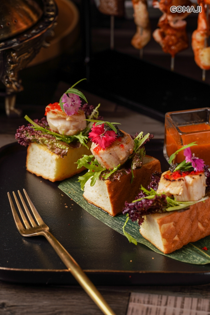 法式香煎干貝皇 