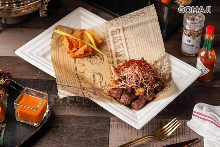 玫瑰鹽燒方塊牛