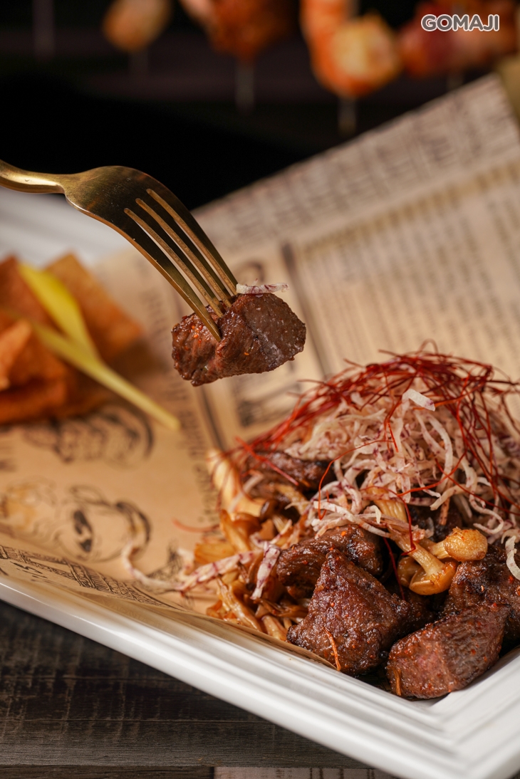 玫瑰鹽燒方塊牛