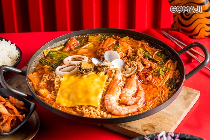 海鮮部隊起司鍋