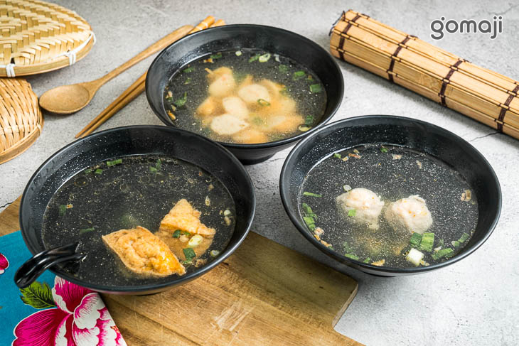 貢丸湯/黑輪湯/油豆腐湯 三選一