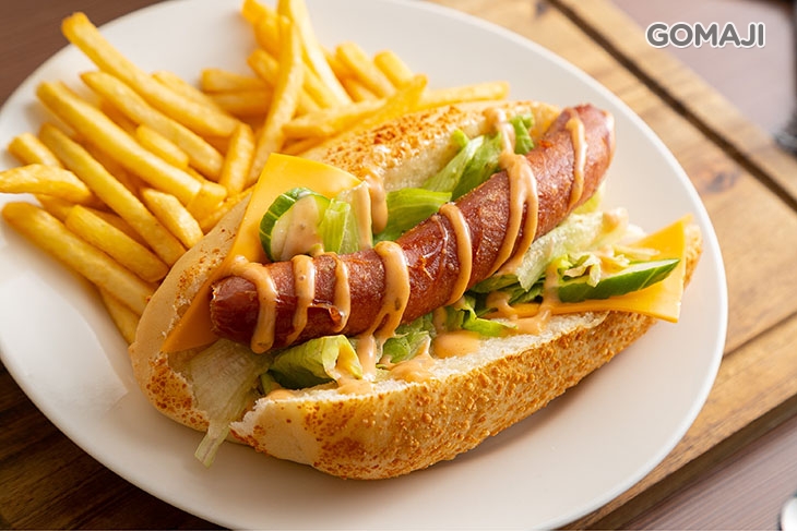 德式香腸帕瑪森套餐