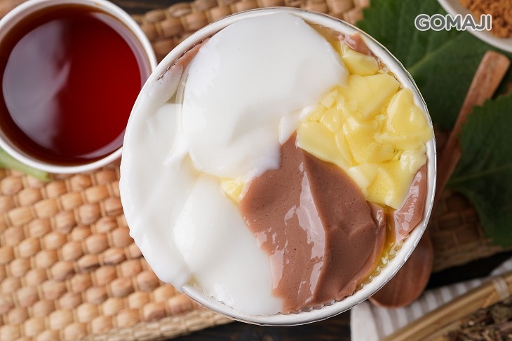三色豆花(附糖水)