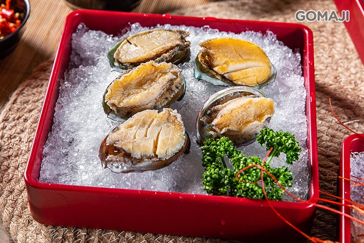 鮮味帶殼鮑魚