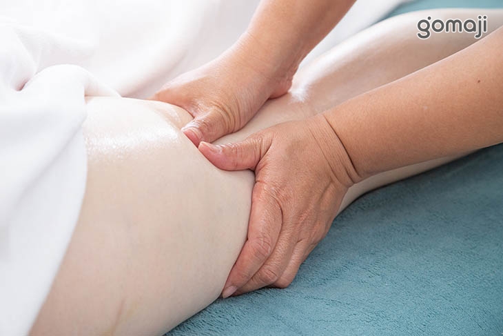 腿部按摩舒緩