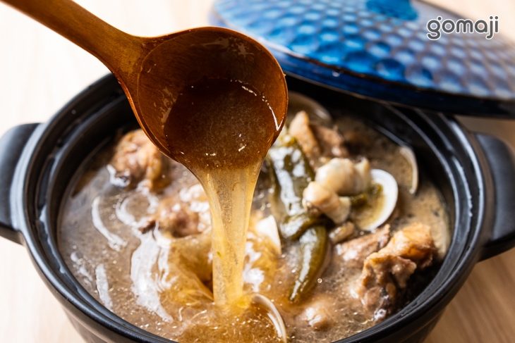 剝皮辣椒雞湯