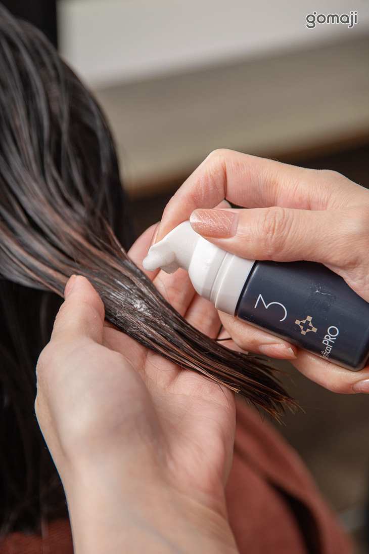 針對髮質受損提高防護