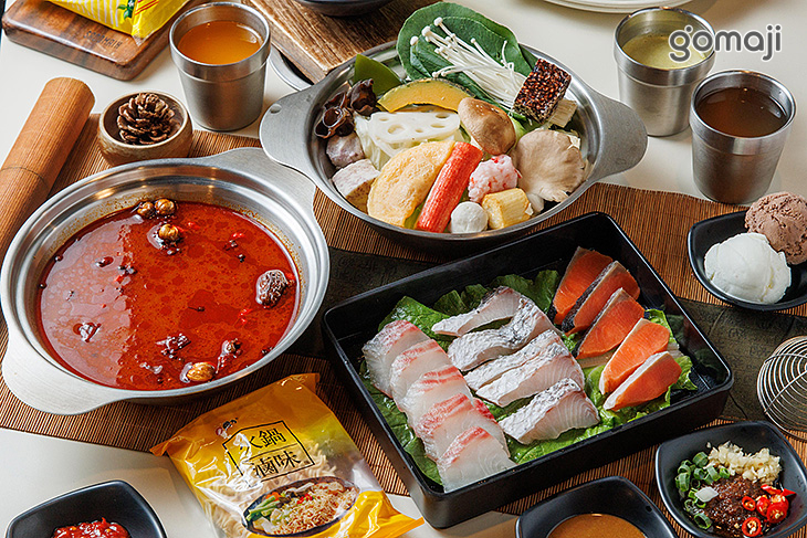 鮮魚拼盤-川味麻辣鍋