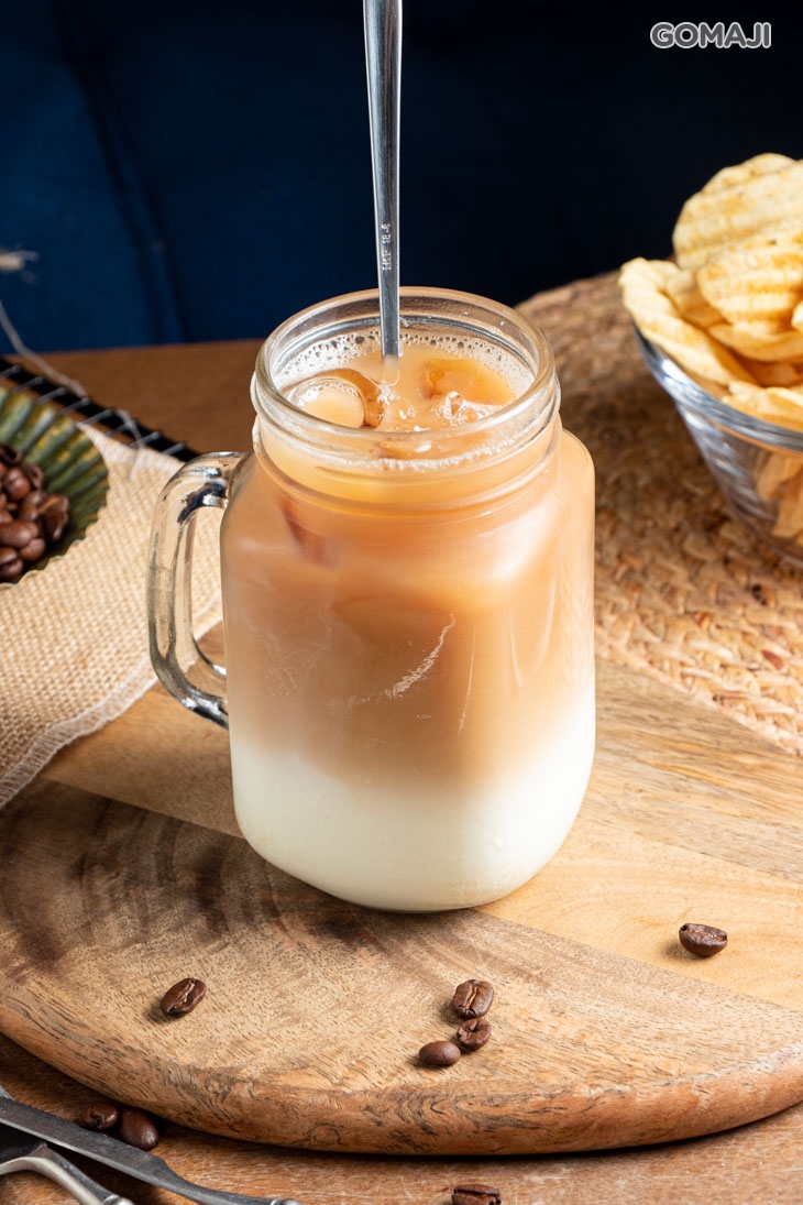 風味鮮奶茶(烤榛果)