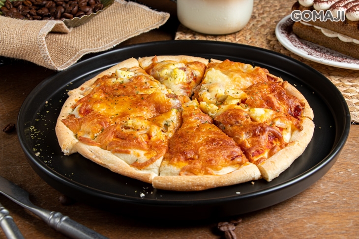 香腸切達起司披薩8吋