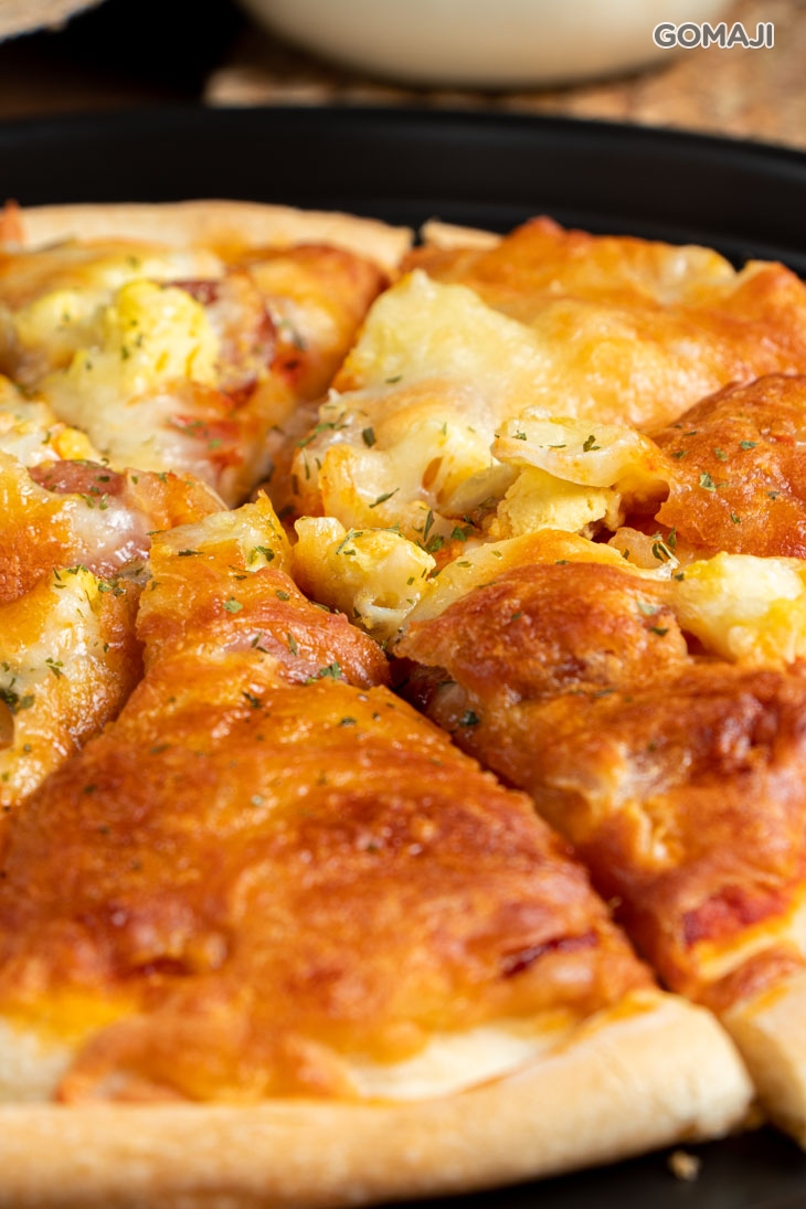 香腸切達起司披薩8吋