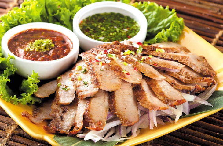 BBO嫩烤松板豬