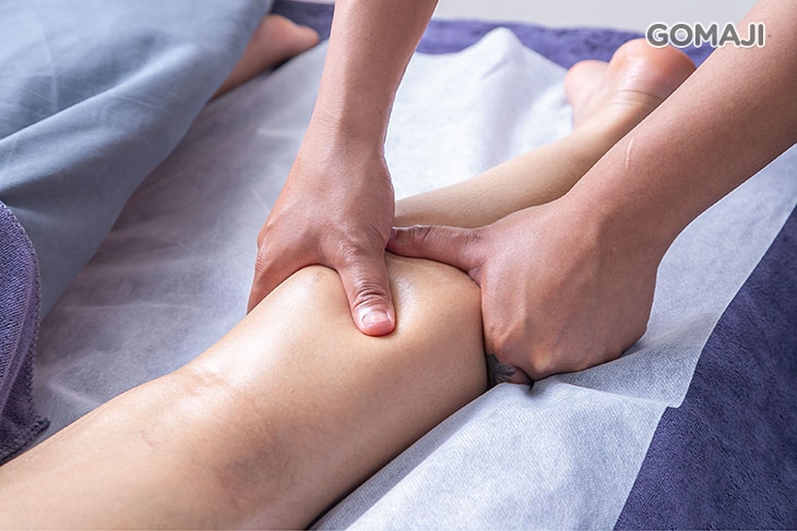 大腿至小腿部舒壓按摩