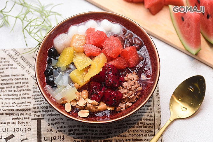 超級全家福冰粉