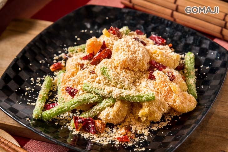 奶油麥片蝦