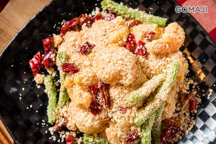 奶油麥片蝦