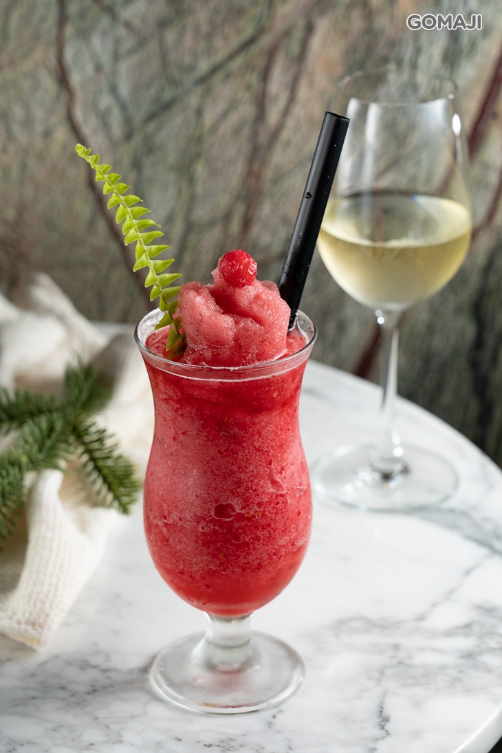 蔓越莓荔枝醋果昔