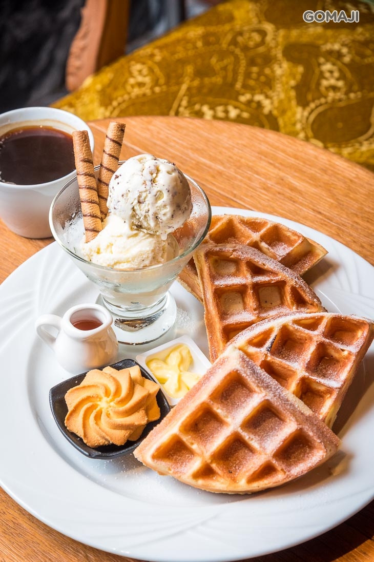 奶油蜂蜜鬆餅/原味楓糖鬆餅