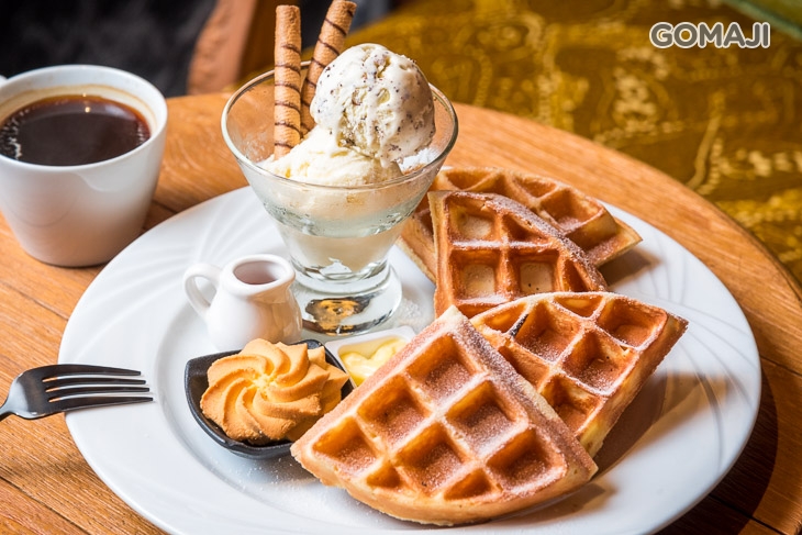 奶油蜂蜜鬆餅/原味楓糖鬆餅