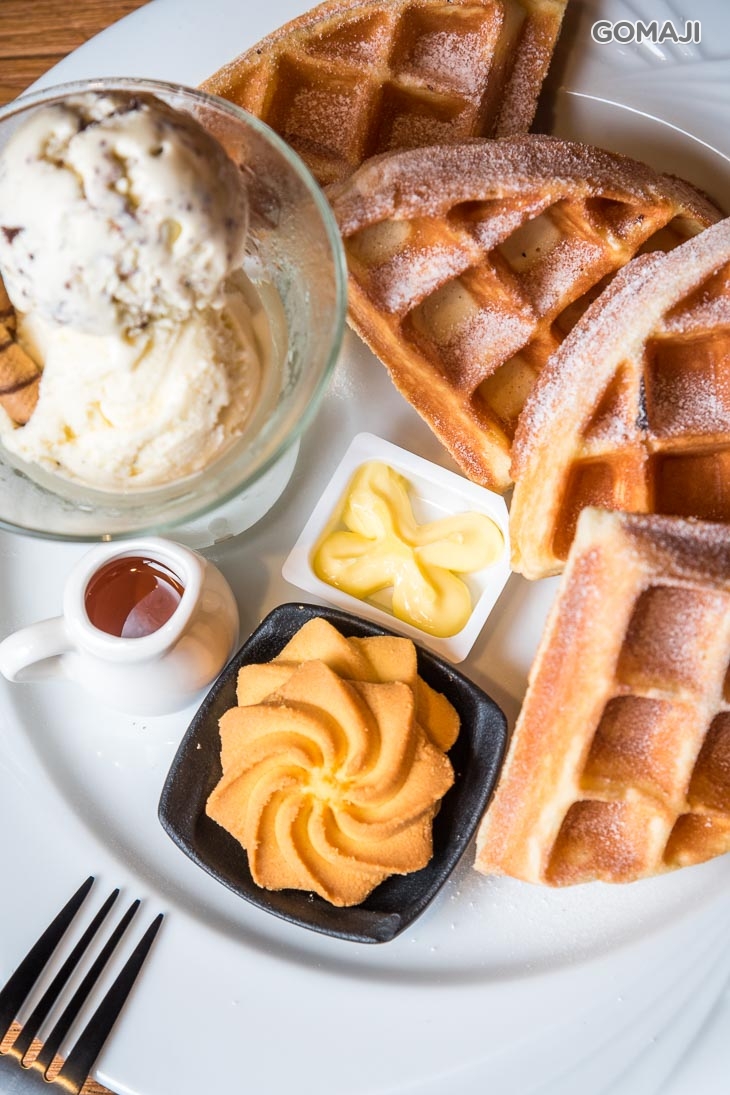 奶油蜂蜜鬆餅/原味楓糖鬆餅