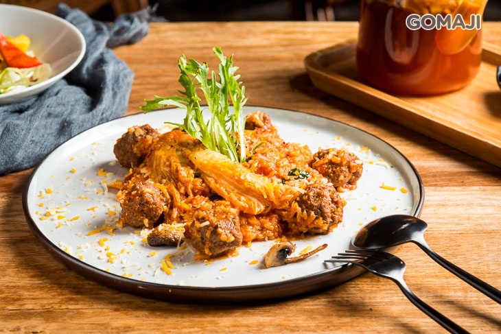 牛肉丸茄汁義大利麵(飯)